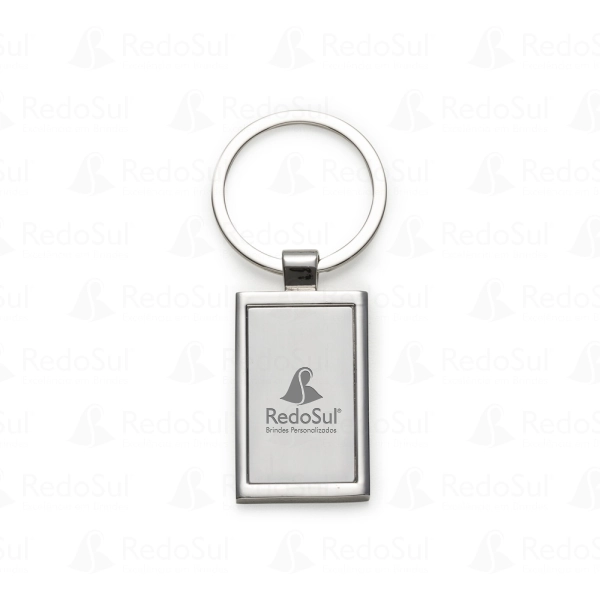 Chaveiro Metálico Promocional Personalizado Retangular Chaveiro Metálico Promocional Personalizado Retangular